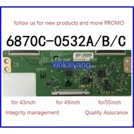 # In stock # brand new original 6870C-0532A TV T-CON 6870C-0532B 6870C-0532C 43LH540T 43E410K TCON B
