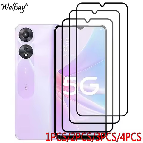 Full Cover Screen Protector For Oppo A78 5G Tempered Glass For Oppo A78 5G Glass For Oppo A78 A76 A9