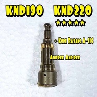 Knd190 knd220 plunger assy isi pompa minyak kubota knd190 knd220