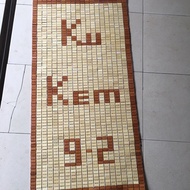 Bamboo mat returns bed
