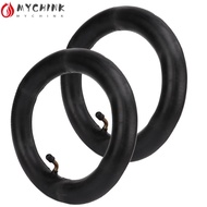 CHINK 2 Pcs Electric Scooter Inner Tube, Butyl Rubber Angled Valve Inner Tube, Durable Black Bike Ti