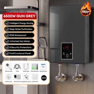 MASHIDA Instant Electric Water Heater 6500W Quick-heating Electric LCD Touchscreen Water Heater High