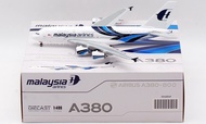 Ready Stock JC Wings Malaysia Airlines A380 1: 400 9M-MNE Alloy Model XX40049 Out of Print Car Model