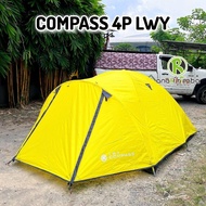 TENDA Dome tent capacity 3-4 person tent lwyCOMPASS