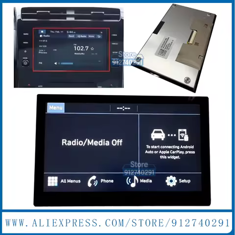 8 Inch LCD Display Touch Screen For 2021-2024 Hyundai Tucson 96525-N7090RET 96525N9200 RET 96525N709