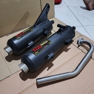 ♞Mio Sporty/Mio i 125/Click 125 150/Beat Fi Power Pipe KOU MAHACHAI Open Pipe 28mm