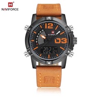 NAVIFORCE NAVIFORCE 9095 Men's Watch Dual Movement Waterproof Electronic Watch Sports Casual Men's W