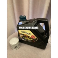 ORIGINAL PERODUA ENGINE OIL 10W-30 + OIL FILTER