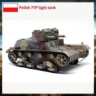 Polish 7TP Light Tank Paper Model