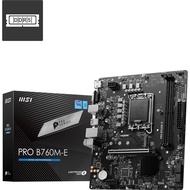 [Ready Stock] CPU Motherboard MSI PRO B760M-E DDR5 Game Office Computer PC Motherboard Applicable Su