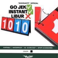 4 DIGIT SCOREBOARD SCOREBOARD FUTSAL FOOTBALL SPORTS TENNIS PADEL SKORING WANNAFIT