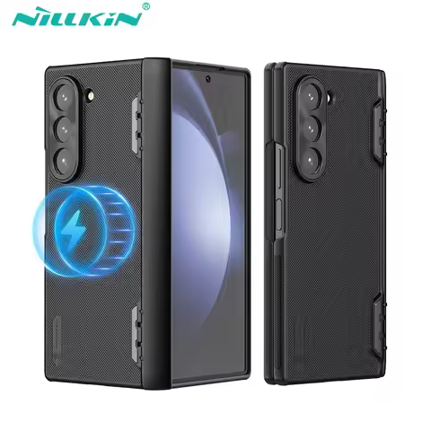 Nillkin For Samsung Galaxy Z Fold 6 5G Magnetic Case Wireless Charging Cases Frosted Anti Fingerprin