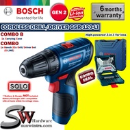 COMBO Bosch GSR120-LI Cordless Drill/Driver WITH X-Line**SOLO or Battery & Charger GSR 120-LI GSR 12