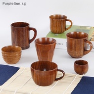 PurpleSun  Cup Jujube Wood Insulation Tea Cup  Coffee Cup Drinking Cup SG