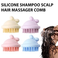 Silicone Massage Shampoo Brush, Little Red Cap Shampoo Colors Brush, Dry And 4 Dual-use Brush U5o1