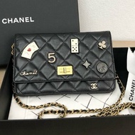 近新品 香奈兒/Chanel 2.55賭神woc鏈條包
