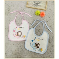 Baby Waterproof Feeding Bib / Baby Bib / Cartoon Bib / Baby Bib with String
