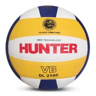 Hunter DL 210C high-quality Dynamic leather volleyball, free mesh bag pump