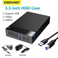 5Gbps HDD Case 3.5 inch SATA to USB 3.0 External Hard Drive Reader for HDD Box Case HD External HDD 