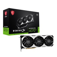 # MSI GeForce RTX 4070 Ti [VENTUS 3X OC/VENTUS 3X E1 OC] 12GB GDDR6X #