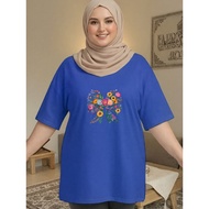 2X777 Tshirt Women T Shirt Baju Perempuan Style   Woman Plus Size Murah Crop Top Clothes Wanita Selu