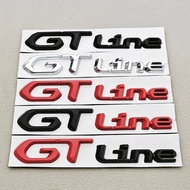 1 x Metal GT Line Car Auto Motorcycle Sticker Badge Decal  GT Line Emblem Sticker