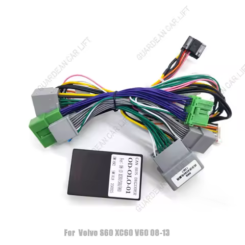 Car Audio Wiring Harness with Canbus Box For Volvo S60 XC60 V60 06-12 Aftermarket 16pin CD/DVD Stere