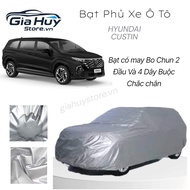 Hyundai Custin Car Cover Silver Coated Umbrella Good Rain and Sun Protection with Carrying Case - Hy