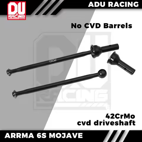 ADU RACING 42CrMo hard steel 6mm cvd driveshaft for ARRMA 6S KRATON OUTCAST TYPON LIMILTESS BIG ROCK