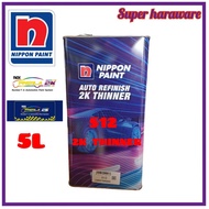 5L Nippon Nax Premila 503 SD 2K Thinner /2K Slow Thinner/Thinner 2K/Thinner/Thinner Cat