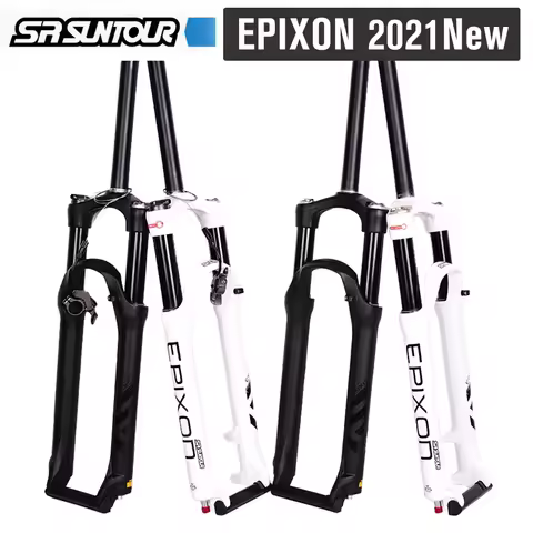 SR SUNTOUR Bicycle Fork EPIXON 26 / 27.5 / 29er 100mm Mountain MTB Bike of Air Damping Remote Suspen
