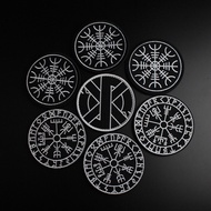 Velcro Patch Lunavan Odin Logo vking Compass 3D Embroidery Badge Armband Clothes Backpack Sticker