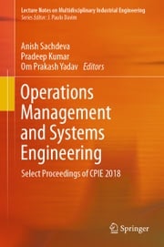 Operations Management and Systems Engineering Anish Sachdeva