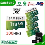 NEW Memory Card 128 256 512 GB 1TB 100 mb/s Samsung evo Micro SD Card