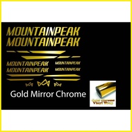 ◫ ◮ ❐ MOUNTAINPEAK FRAME DECALS FOR MTB