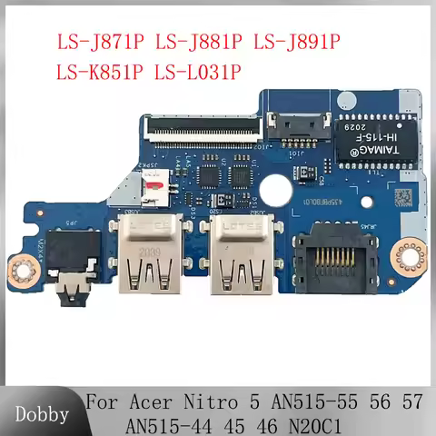 Original New for Acer Nitro 5 AN515-55 56 57 44 45 46 N20C1 LS-J871P LS-J881P LS-J891P LS-K851P LS-L