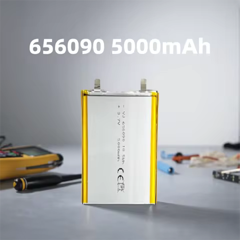 656090 3.7V 5000mAh Rechargeable LiPo Battery for Tablets, Cameras, Power Banks and Toys 103450 8040