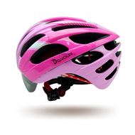 หมวกกันน็อคจักรยาน FASTBIKE N-LITE D-GROUP 02 มีแว่นในตัว เก็บแว่นได้