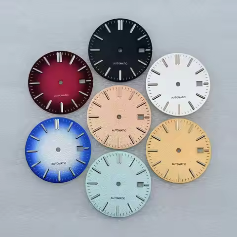 31.8mm No Logo Matte Sand Texture Dial Suitable For AP Royal Oak Seiko NH35/36 Automatic Movement Lu