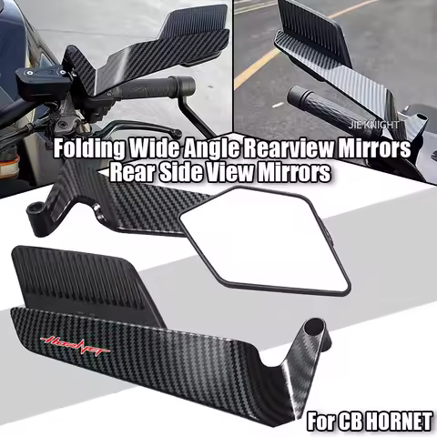 Motorcycle Adjustable Side Rotating Rearview Mirrors For Honda CB 750 Hornet CB 1000 CB1000 Hornet S