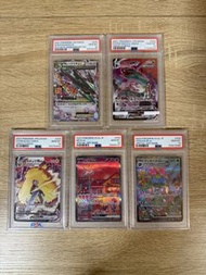 Pokemon psa 10 裂空座 vmax 25th 赤紅 比卡超 夢夢