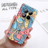 Xiaomi Redmi Note 14 Pro 4G/ 5G Case Abstract Motif Flexible Silicone Pro Camera Casing Kekinian[HC0