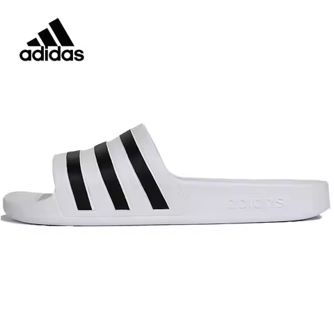 2026 Sport Adidas Adilette Slides EVA Upper Cloudfoam Footbed Comfort Casual Shower Beach Slippers F
