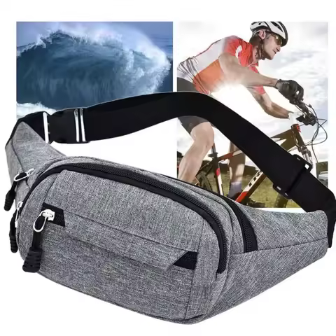 Waist Bag 2024 Mobile for Men Women Multifunctional Large Capacity Belt Bag Anti Splash Wear-resista