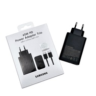 Samsung | Samsung 65W Charger EU 3-Port Super Fast Charging for Samsung Galaxy S26 S25 Ultra Plus S2