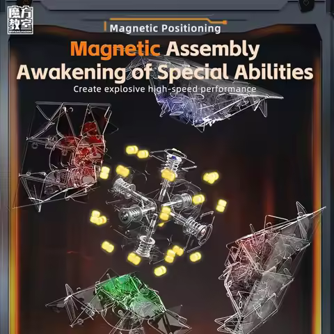 New MoYu 3X3 Meilong 3M V2 Magnetic Magic Cube Professional Original Speed 3X3X3 Puzzle Cubo Magico 