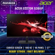Acer Monitor ED270R S3BIIP 27'' Inch FHD 165HZ