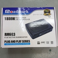 Woofer underseat 1500watt plug and play Roadmark 🇰🇷 9”inch underseat subwoofer kereta
