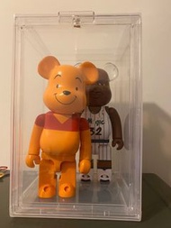 Bearbrick display box 展示盒 400% (size 可放 1:6 hottoys)