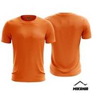 Plain Microfiber Jersey T-Shirt Orange | Jersi T-shirt Microfiber Kosong Oren (UNISEX)